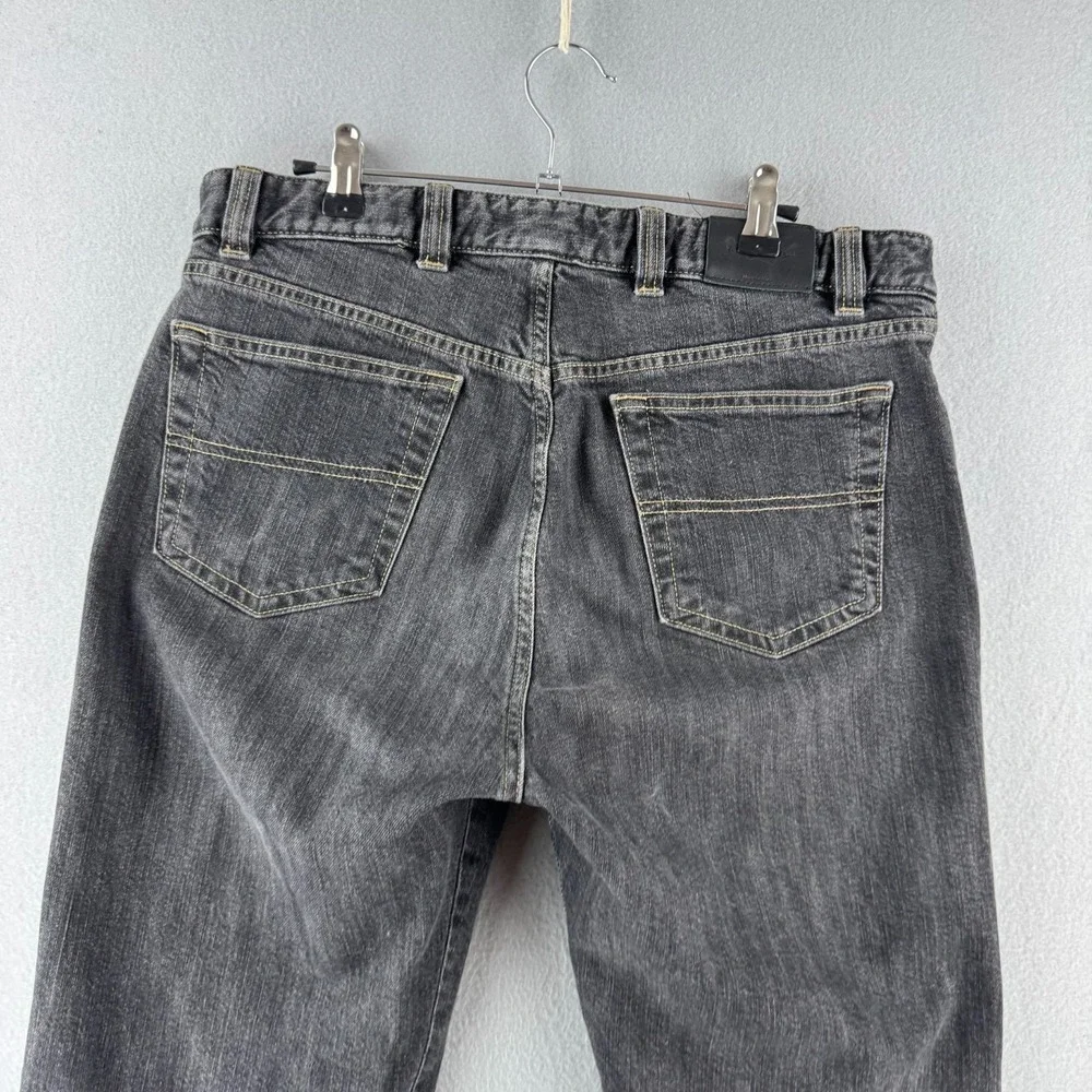Ermenegildo Zegna Jeans Mens 34 (Fits 33x30) Gray‎ Denim Straight Leg Italy